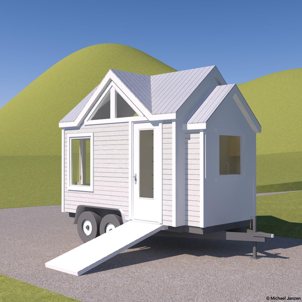 Cross-Gable Tiny House Design Study